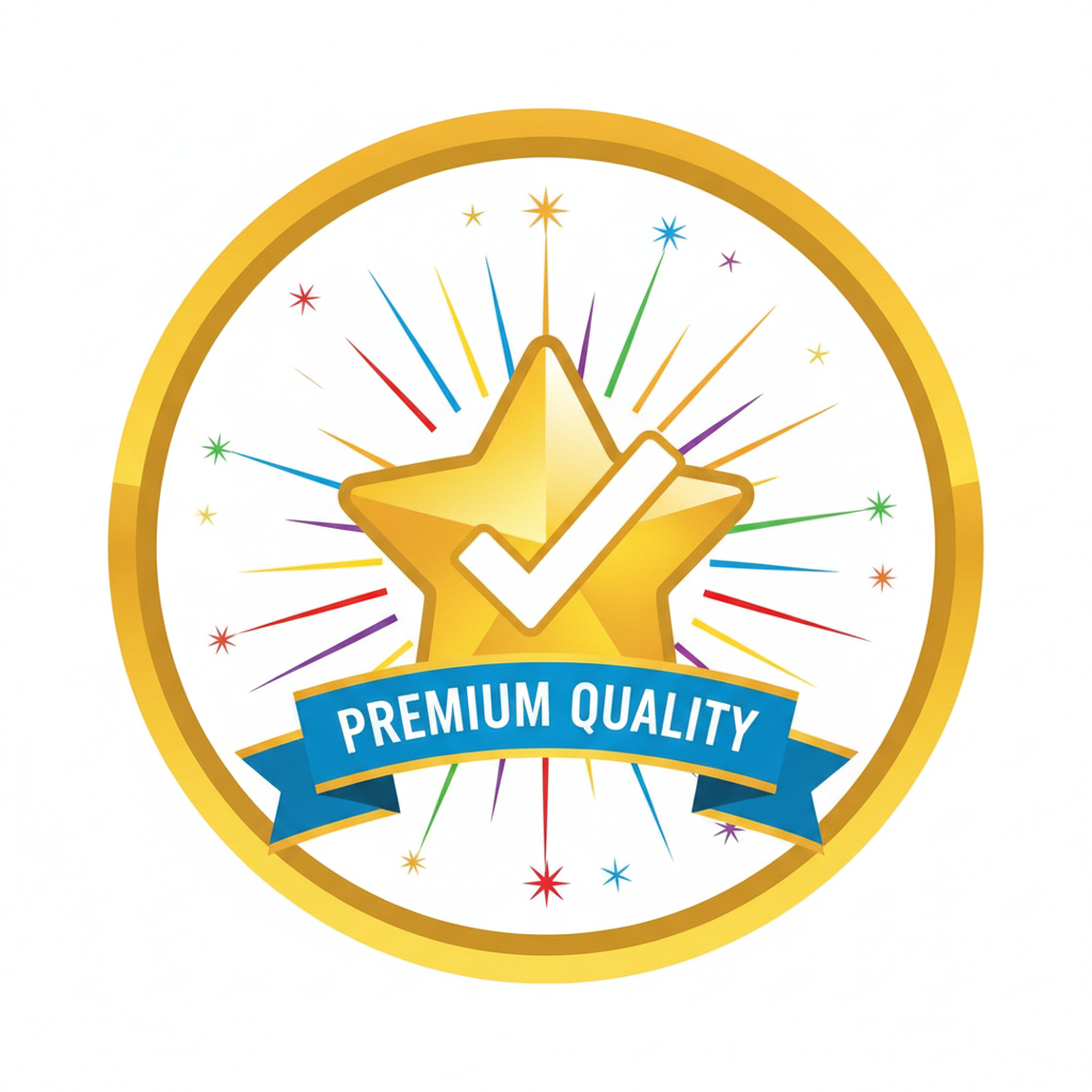 Product Quality Icon - White Background